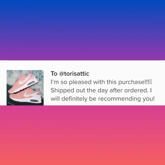 SALE | Nike | 7.5 Pink Suede Air Max Command - Picture 7 of 7